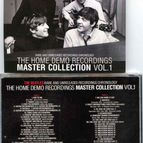 The Beatles - The Home Demo Recordings Master Collection Vol 1 ( 2 CD SET )( CORE ) ( Rare & Unreleased Chronology )