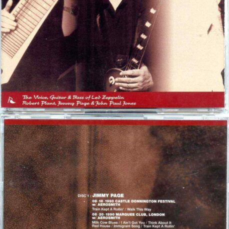 Led Zeppelin - The Voice Guitar And Bass Of Led Zeppelin ( 3 CD SET ) ( Plant , Page & Jones live by themselves )