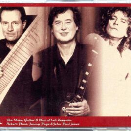 Led Zeppelin - The Voice Guitar And Bass Of Led Zeppelin ( 3 CD SET ) ( Plant , Page & Jones live by themselves ) front cover