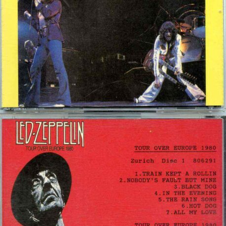 Led Zeppelin - Tour Over Europe 1980 ( 2 CD ) ( Live at Hallenstadion , Zurich , Switzerland , June 29th , 1980 )