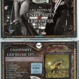 Led Zeppelin - University Of Leicester 1971 ( 3 CD SET ) ( Wendy ) ( Leicestershire , UK , November 25th , 1971 )