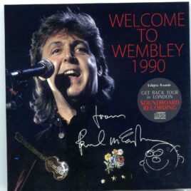 Paul McCartney - Welcome To Wembley 1990 ( 2 CD )( Misterclaudel )( Wembley Arena , London UK , January 16th 23rd & 26th , 1990 ) front cover