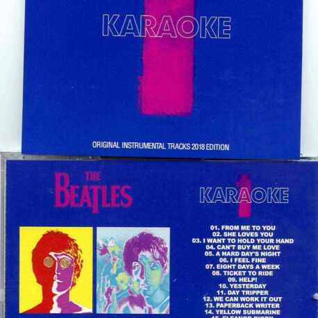 The Beatles- 1 = Karaoke  ( Original Instrumental Tracks 2018 Edition ) ( BEATFILE )