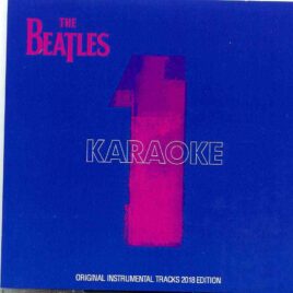 The Beatles- 1 = Karaoke  ( Original Instrumental Tracks 2018 Edition ) ( BEATFILE ) front cover