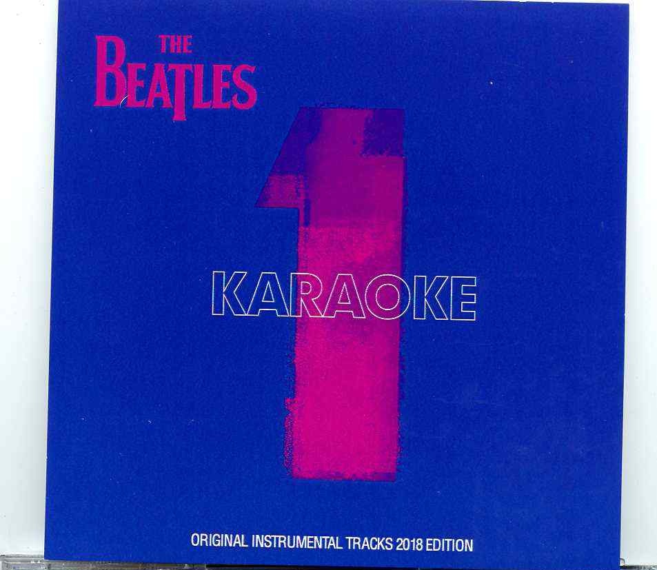 The Beatles- 1 = Karaoke ( Original Instrumental Tracks 2018 Edition ) ( BEATFILE ) front cover The Beatles- 1 = Karaoke ( Original Instrumental Tracks 2018 Edition ) ( BEATFILE ) front cover