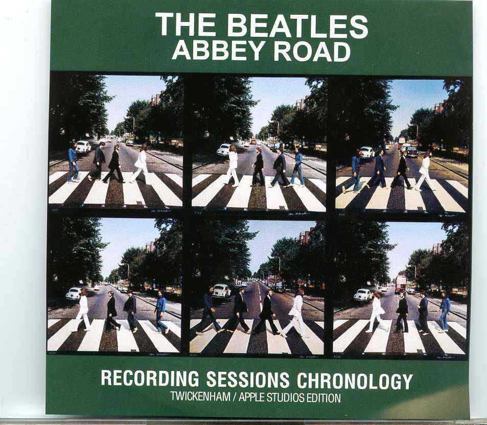 The Beatles- Abbey Road Recording Sessions Chronology Vol. 1 ( 2 CD SET )( 2019 DAP Records ) Discs 1-2 front cover The Beatles- Abbey Road Recording Sessions Chronology Vol. 1 ( 2 CD SET )( 2019 DAP Records ) Discs 1-2 front cover
