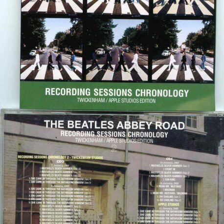 The Beatles- Abbey Road  Recording Sessions Chronology Vol. 2 ( 2 CD SET )( 2019 DAP Records ) Discs 3-4