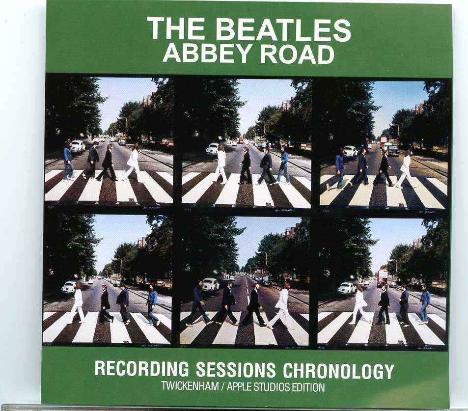 The Beatles- Abbey Road Recording Sessions Chronology Vol. 2 ( 2 CD SET )( 2019 DAP Records ) Discs 3-4 front cover The Beatles- Abbey Road Recording Sessions Chronology Vol. 2 ( 2 CD SET )( 2019 DAP Records ) Discs 3-4 front cover