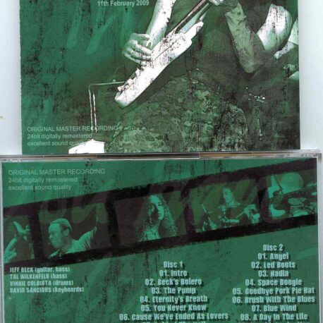 Jeff Beck- Accidental Fusion ( 2 CD SET ) ( Pacifico Yokohama , Kanagawa , Japan , February 11th , 2009 )