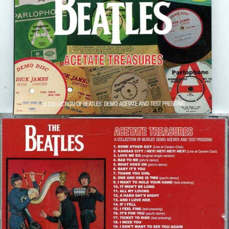 The Beatles- Acetates Treasures  ( 2019 BEATFILE ) ( Beatles Demo Acetates And Test Pressings Collection )