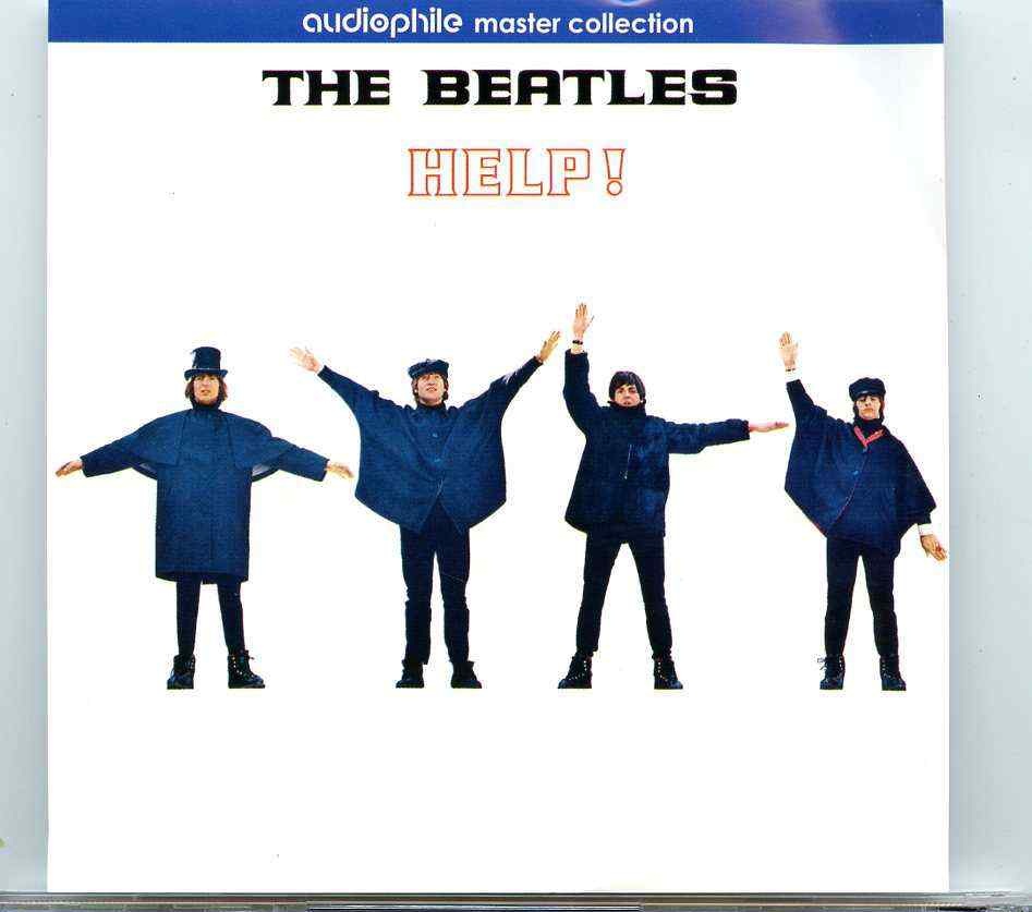 The Beatles- Audiophile Master Collection – Help ! ( 1 CD – 1 Audiophile DVD SET ) front cover The Beatles- Audiophile Master Collection - Help ! ( 1 CD - 1 Audiophile DVD SET ) front cover