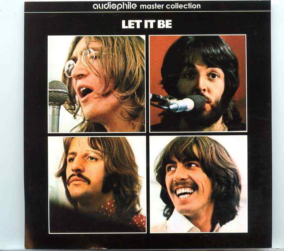 The Beatles- Audiophile Master Collection – Let It Be ( 1 CD – 1 Audiophile DVD SET ) front cover The Beatles- Audiophile Master Collection - Let It Be ( 1 CD - 1 Audiophile DVD SET ) front cover