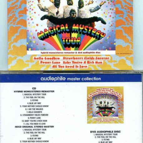 The Beatles- Audiophile Master Collection - Magical Mystery Tour  ( 1 CD - 1 Audiophile DVD SET )