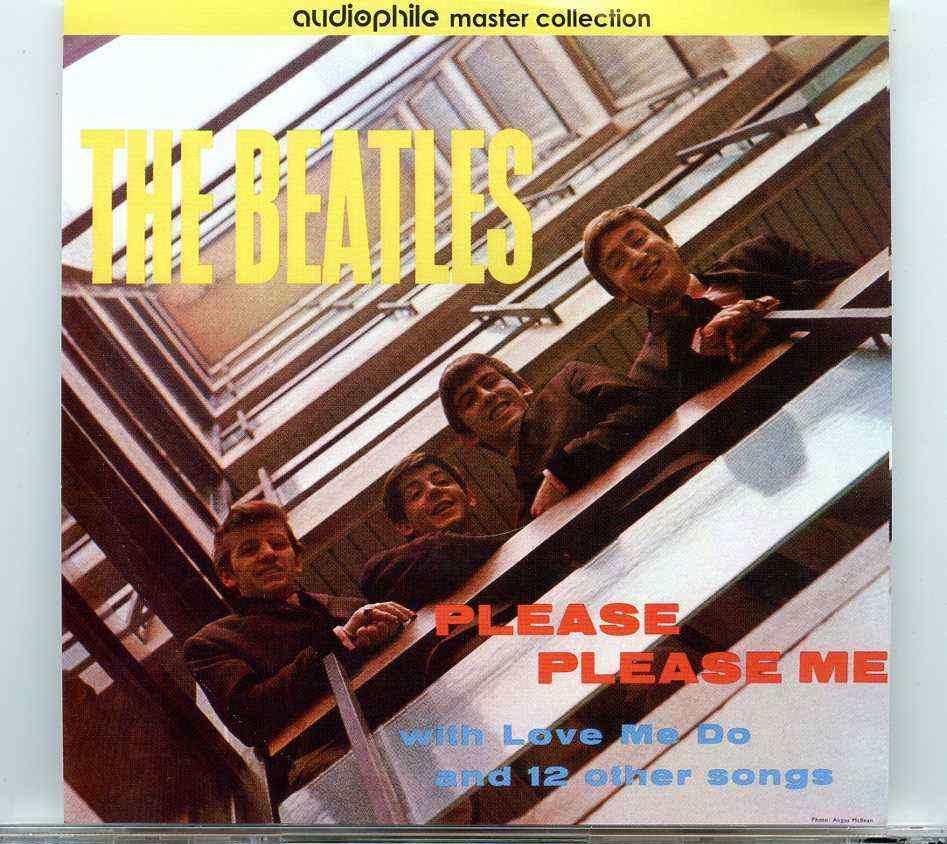 The Beatles- Audiophile Master Collection – Please Please Me ( 1 CD – 1 Audiophile DVD SET ) front cover The Beatles- Audiophile Master Collection - Please Please Me ( 1 CD - 1 Audiophile DVD SET ) front cover