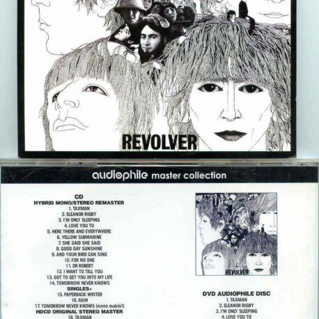 The Beatles- Audiophile Master Collection - Revolver  ( 1 CD - 1 Audiophile DVD SET )