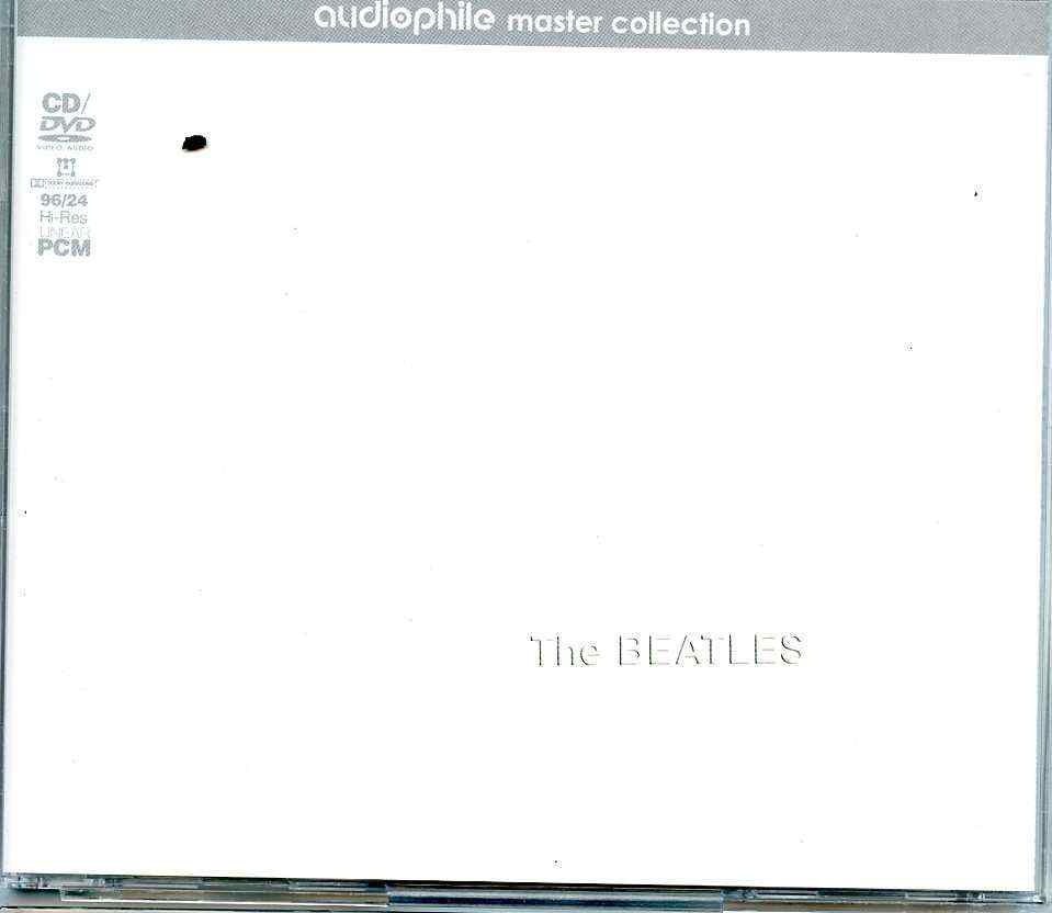 The Beatles- Audiophile Master Collection – White Album ( 2 CD – 2 Audiophile DVD SET ) front cover The Beatles- Audiophile Master Collection - White Album ( 2 CD - 2 Audiophile DVD SET ) front cover