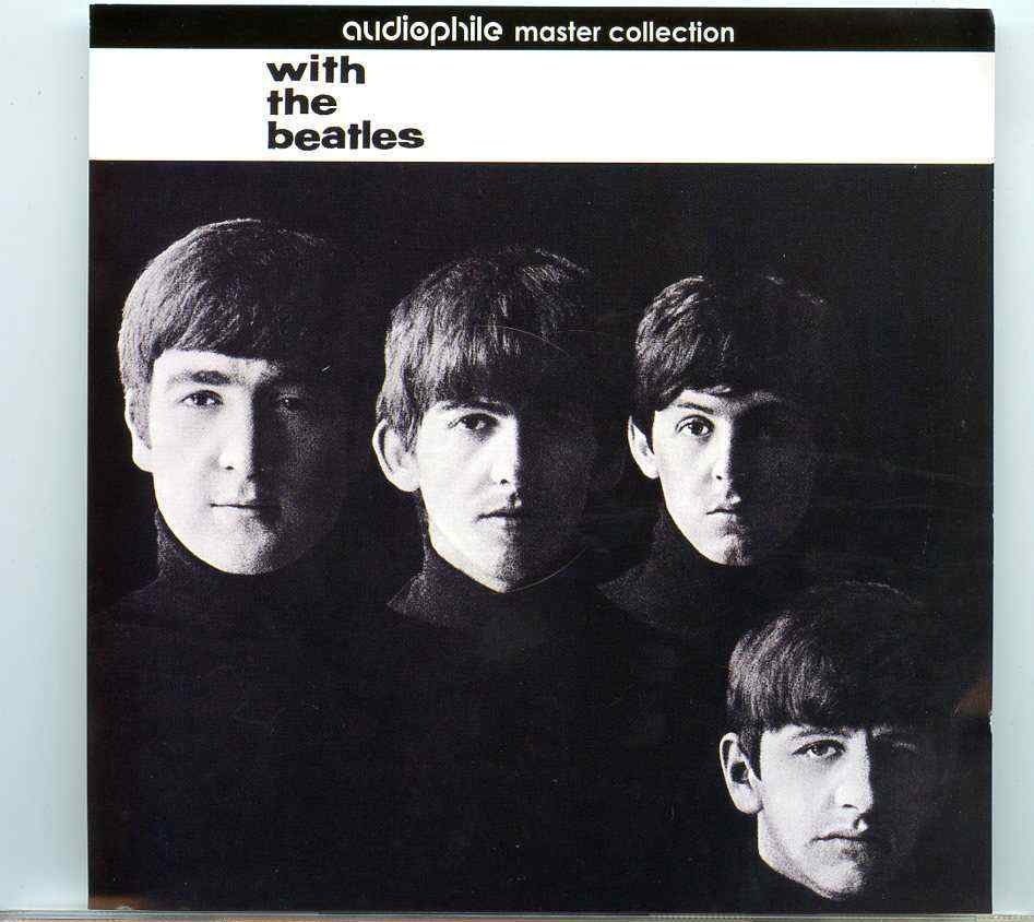 The Beatles- Audiophile Master Collection – With The Beatles ( 1 CD – 1 Audiophile DVD SET ) front cover The Beatles- Audiophile Master Collection - With The Beatles ( 1 CD - 1 Audiophile DVD SET ) front cover