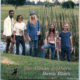 Allman Brothers- Bama Blues ( Soundboard from Price Hall , Jackson , Alabama , USA March 23rd , 1972 ) front cover