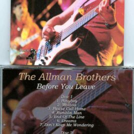 Allman Brothers- Before You Leave ( 2 cd set ) ( FM Broadcast of Beacon Theater , New York , USA , aired in 1988 )
