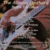 Allman Brothers- Before You Leave ( 2 cd set ) ( FM Broadcast of Beacon Theater , New York , USA , aired in 1988 )