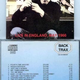 Bob Dylan- Live In England , May 1966 ( With The Band in England , May 1966 ) ( BACK TRAX )