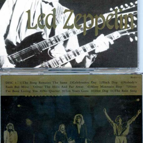 Led Zeppelin- Copenhagen Nights Re-lived  ( 2 CD SET ) ( Live At Falkoner Theater , Copenhagen , Denmark , July 24th , 1979 )