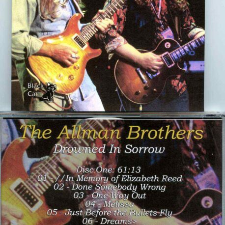 Allman Brothers- Drowned In Sorrow ( 2 CD SET ) ( Soundboard from Deer Creek , Noblesville , IN , USA , July 19th , 1989 )