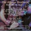 Allman Brothers- Feel Like I´m Dyin´( 2 CD SET ) ( Soundboard from Charlotte Coliseum , Charlotte , NC , USA , July 21st , 1989 )