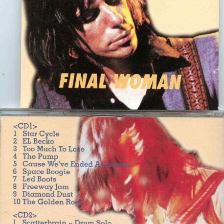 Jeff Beck- Final Woman ( 2 CD SET ) ( Sports Arena Japan May 12-5-80 & Bonustrack Budokan 12-8-80 )