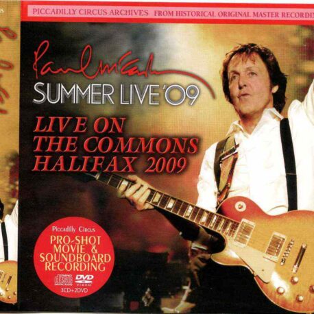 Paul Mccartney- Live On The Commons Halifax 2009 ( 3 CD + 2 DVD With Slipcase ) ( Piccadilly Circus )
