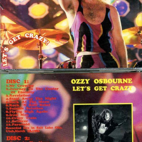 Black Sabbath- Let´s Get Crazy ( 2 cd set ) ( Oh Boy Recs) ( Recorded Live in Kansa City , MI , USA , 1986 )