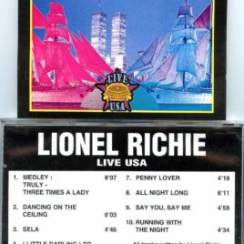 Lionel Richie- Live USA ( LSD Records ) ( Recorded Live in the USA 1989 )