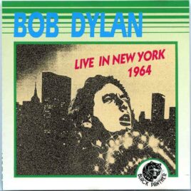 Bob Dylan- Live in new York 1964  (  BLACK PANTHER ) front cover
