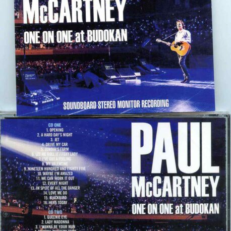 Paul Mccartney- One On One At Budokan 2017 ( 2 CD SET ) ( Soundboard Stereo Monitor Recording ) ( April 25th , 2017 , Tokyo , Japan )