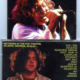 Pearl Jam- Private Radio ( 2 cd set ) ( Recorded at The Fox Theatre , Atlanta , Georgia , USA , April 3rd , 1994 )