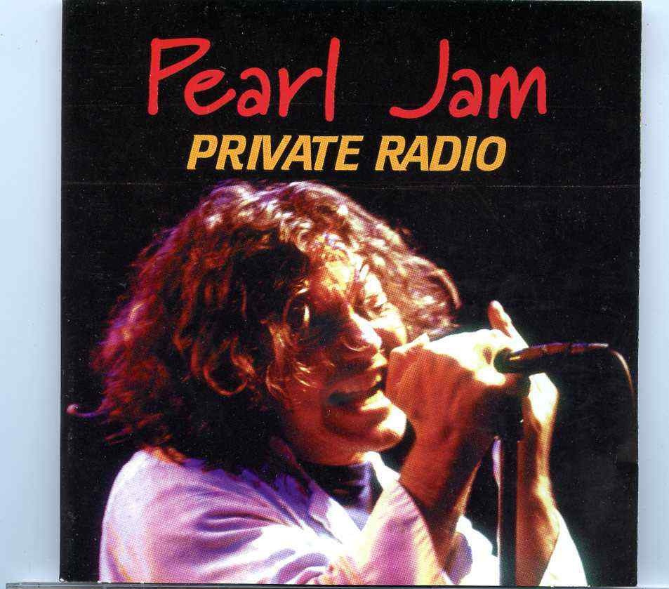 Pearl Jam- Private Radio ( 2 cd set ) ( Recorded at The Fox Theatre , Atlanta , Georgia , USA , April 3rd , 1994 ) front cover Pearl Jam- Private Radio ( 2 cd set ) ( Recorded at The Fox Theatre , Atlanta , Georgia , USA , April 3rd , 1994 ) front cover