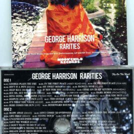 George Harrison- Rarities ( 3 CD SET ) ( MOONCHILD RECORDS )( Unreleased Studio Trax plus Live Perform. And LP and EP Trax )