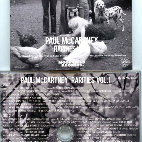 Paul Mccartney- Rarities Vol 1 ( 3 CD SET ) ( MOONCHILD ) ( Unreleased Studio Trax / Live Performances , LP & EP Cuts )