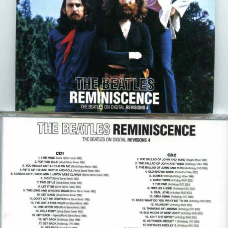 The Beatles- The Beatles On Digital Revisions Vol. 4 Reminiscense  ( 2 CD SET ) ( 2020 DAP )