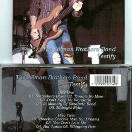 Allman Brothers- Testify ( 2 CD SET ) ( Fillmore West , San Francisco , CA , USA , January 31st , 1971 )