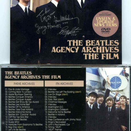 The Beatles- Agency Archives The Film ( Unseen And Upgraded New Films ) ( 1 DVD )( Misterclaudel )