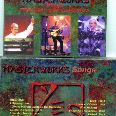Yes- The Masterworks Song( 2 CD SET ) ( Highland )  ( Reno , Neavda USA , June 20th , 2000 plus bonustracks )