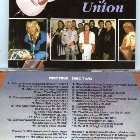 Yes- The Perfect Union ( 2 CD SET )  ( 30 Promos , Sessions and Demos Tracks )