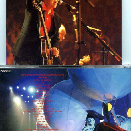 Paul Mccartney- Today Is Linda´s Birthday ) 2 cd set ) ( Live at United Center Chicago , USA , September 24th , 2002 )