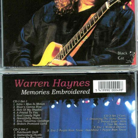 Allman Brothers- Memories Embroidered ( 3 CD SET ) ( Warren Haynes at St Paul , MN , October 19th , 2011 )