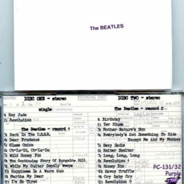 The Beatles- White Album Deluxe Vol. 1 ( 2 CD SET ) ( Purple Chick )