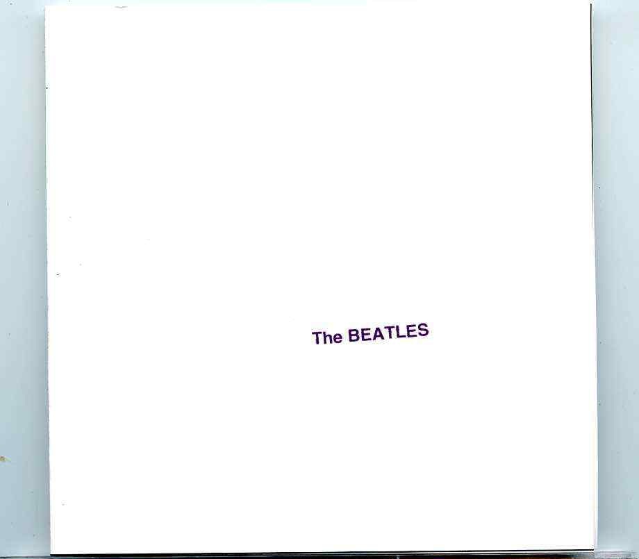 The Beatles- White Album Deluxe Vol. 1 ( 2 CD SET ) ( Purple Chick ) front cover The Beatles- White Album Deluxe Vol. 1 ( 2 CD SET ) ( Purple Chick ) front cover