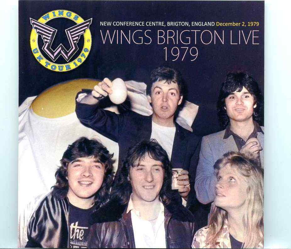 Paul McCartney- Wings Brigton Live 1979 ( Valkyrie )( New Conference Centre , Brigton , England , Dec 2nd , 1979 ) front cover Paul McCartney- Wings Brigton Live 1979 ( Valkyrie )( New Conference Centre , Brigton , England , Dec 2nd , 1979 ) front cover