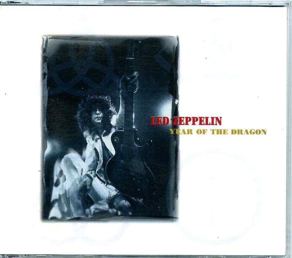 Led Zeppelin- Year Of The Dragon ( 4 CD SET ) ( Live at Kingdome , Seattle , WA , USA , July 17th , 1977 ) front cover Led Zeppelin- Year Of The Dragon ( 4 CD SET ) ( Live at Kingdome , Seattle , WA , USA , July 17th , 1977 ) front cover