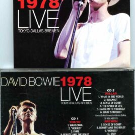 David Bowie – 1978 Live ( 2 CD SET )( Tokyo Dec 12th, 1978 – Dallas, April 10th, 1978 – Bremen, May 30th, 1978 )